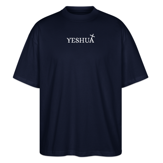 Oversized Unisex Organic T-shirt - navy