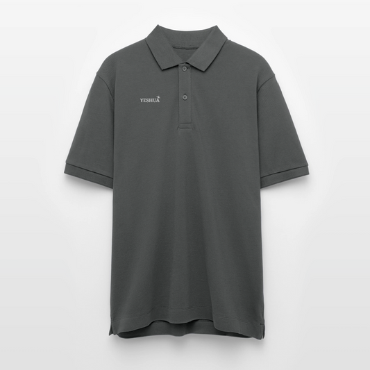 Unisex Organic Polo Shirt - anthracite