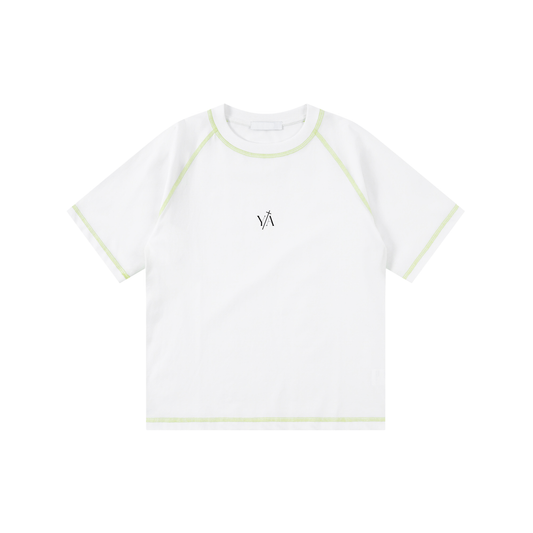 Loose Contrast-Stitched Kids' T-Shirt
