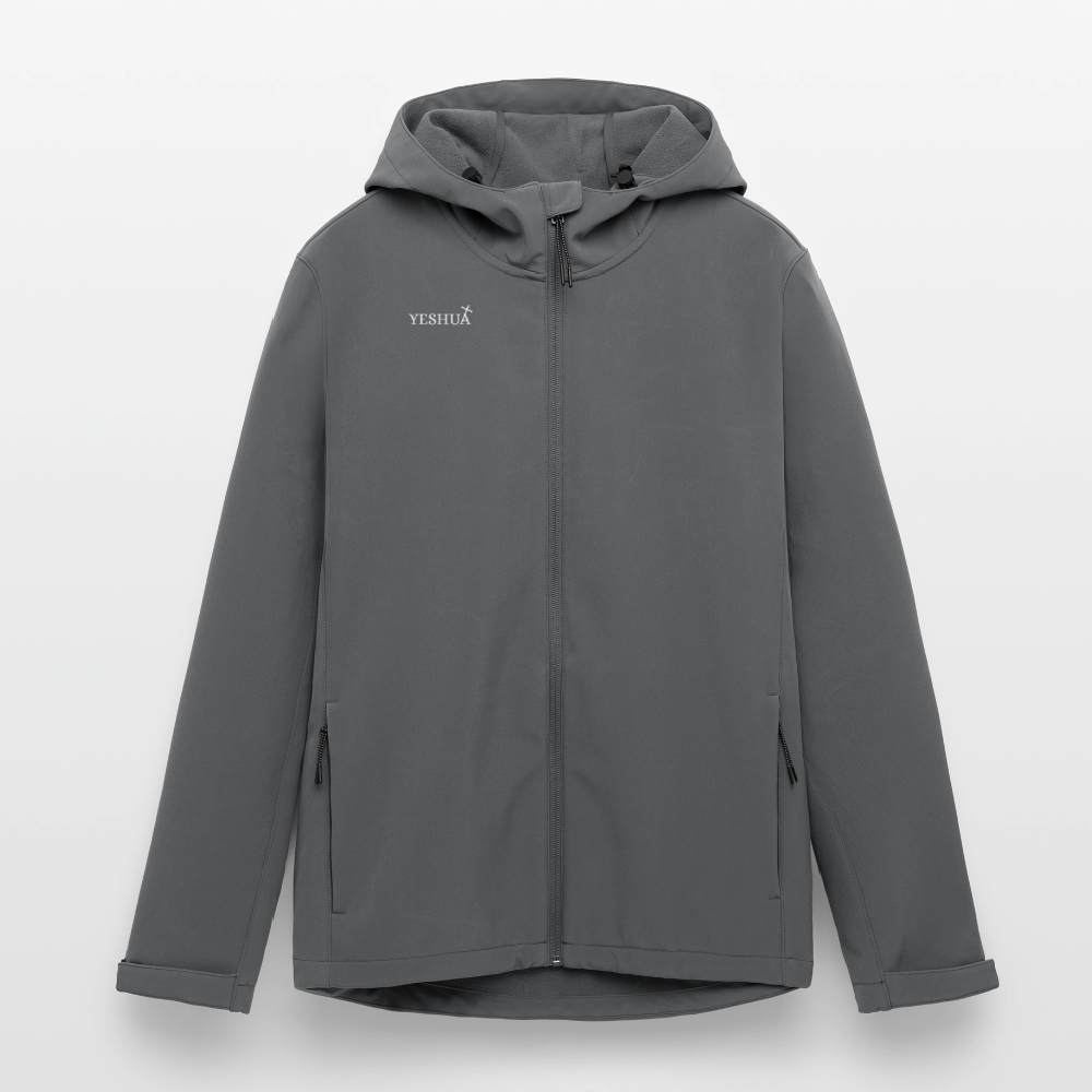 Men's Recycled Softshell Jacket - anthracite