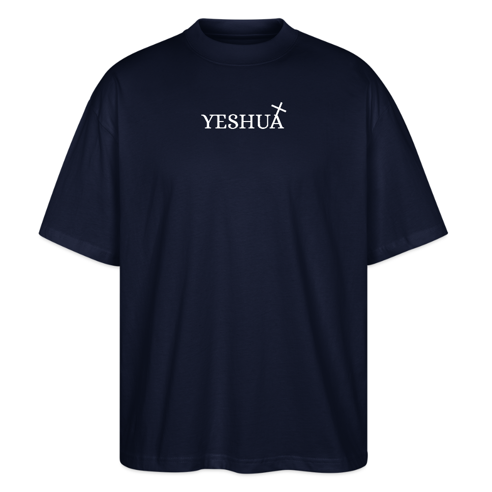 Oversized Unisex Organic T-shirt - navy