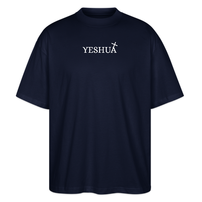 Oversized Unisex Organic T-shirt - navy