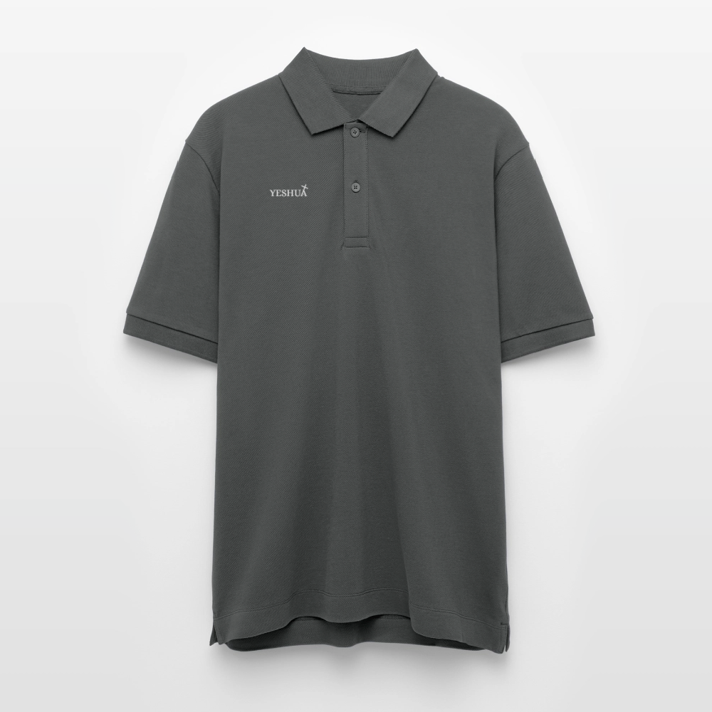 Unisex Organic Polo Shirt - anthracite