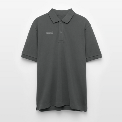 Unisex Organic Polo Shirt - anthracite