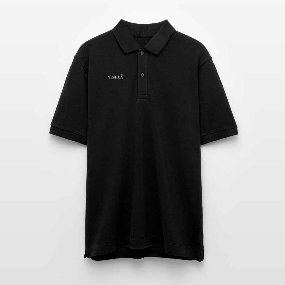 Unisex Organic Polo Shirt - black