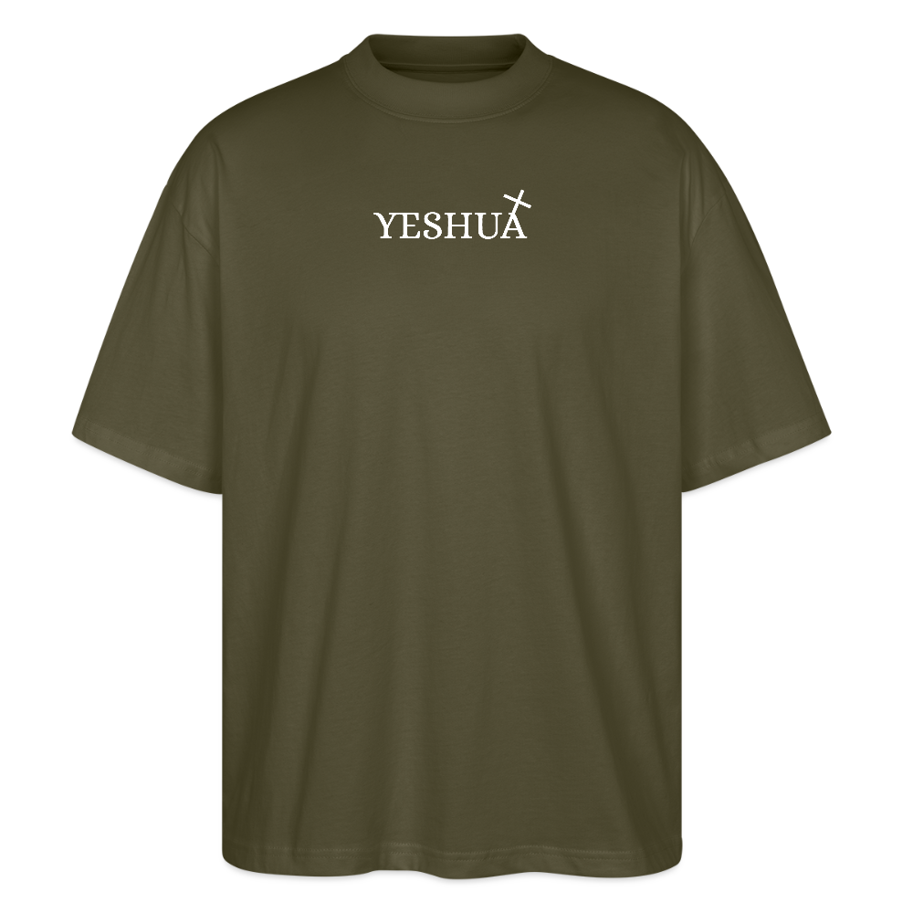 Oversized Unisex Organic T-shirt - khaki