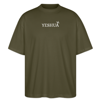 Oversized Unisex Organic T-shirt - khaki