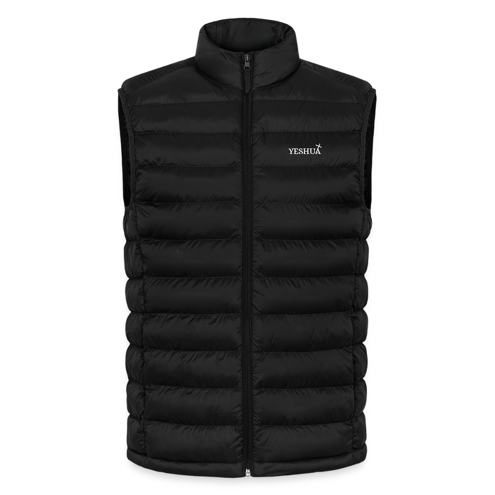LIGHTWEIGHT Men's quilted gilet - black