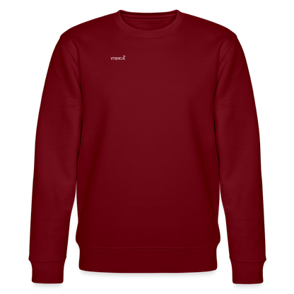 Unisex Organic Sweatshirt - burgundy