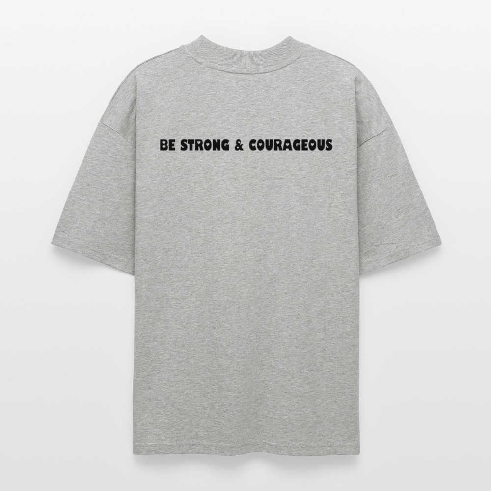 Oversized Unisex Organic T-shirt - heather grey