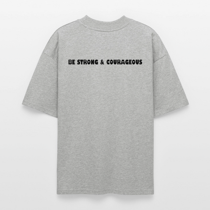 Oversized Unisex Organic T-shirt - heather grey