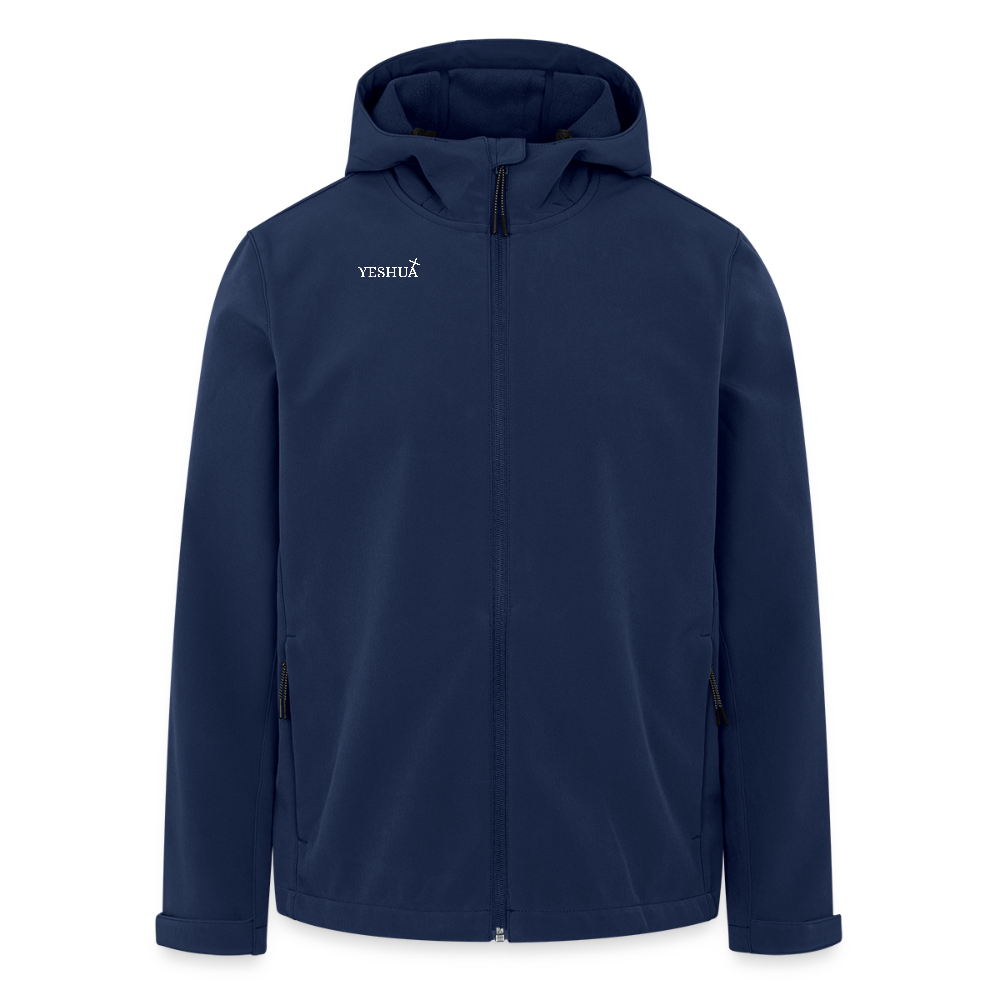 Men's Recycled Softshell Jacket - navy