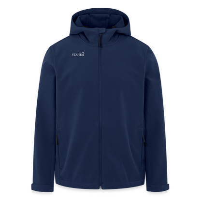 Men's Recycled Softshell Jacket - navy