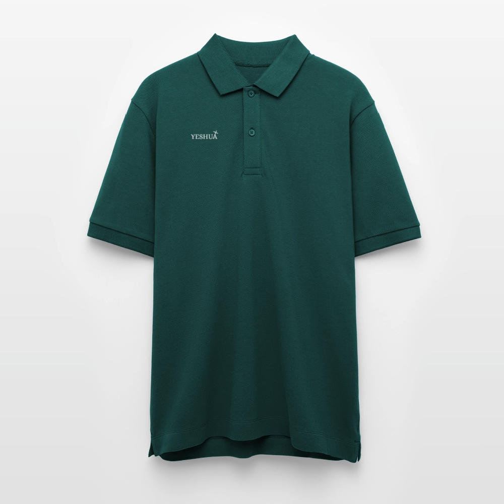 Unisex Organic Polo Shirt - glazed green