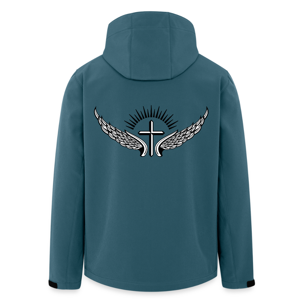 Men's Recycled Softshell Jacket - stargazer