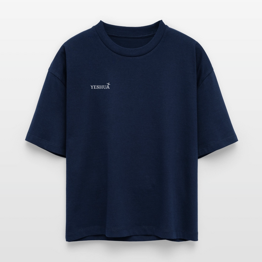 Women’s Boxy Organic T-Shirt - navy