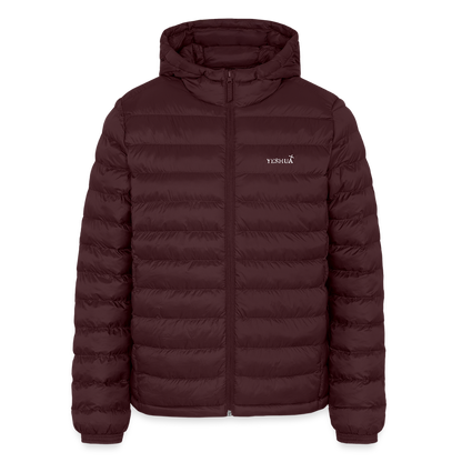 LIGHTWEIGHT Men's Puffer Winter Jacket - maroon