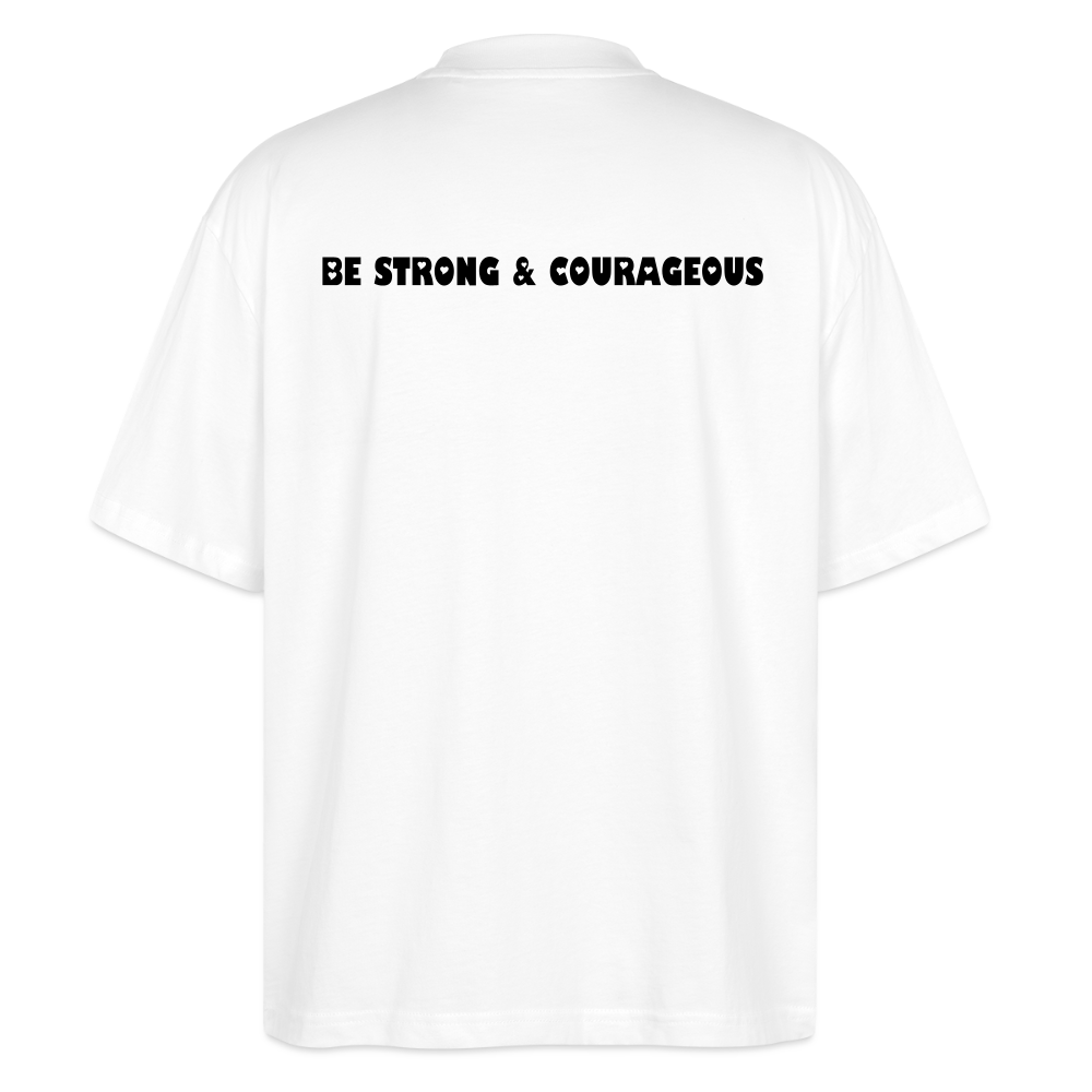 Oversized Unisex Organic T-shirt - white
