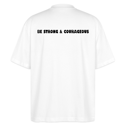 Oversized Unisex Organic T-shirt - white