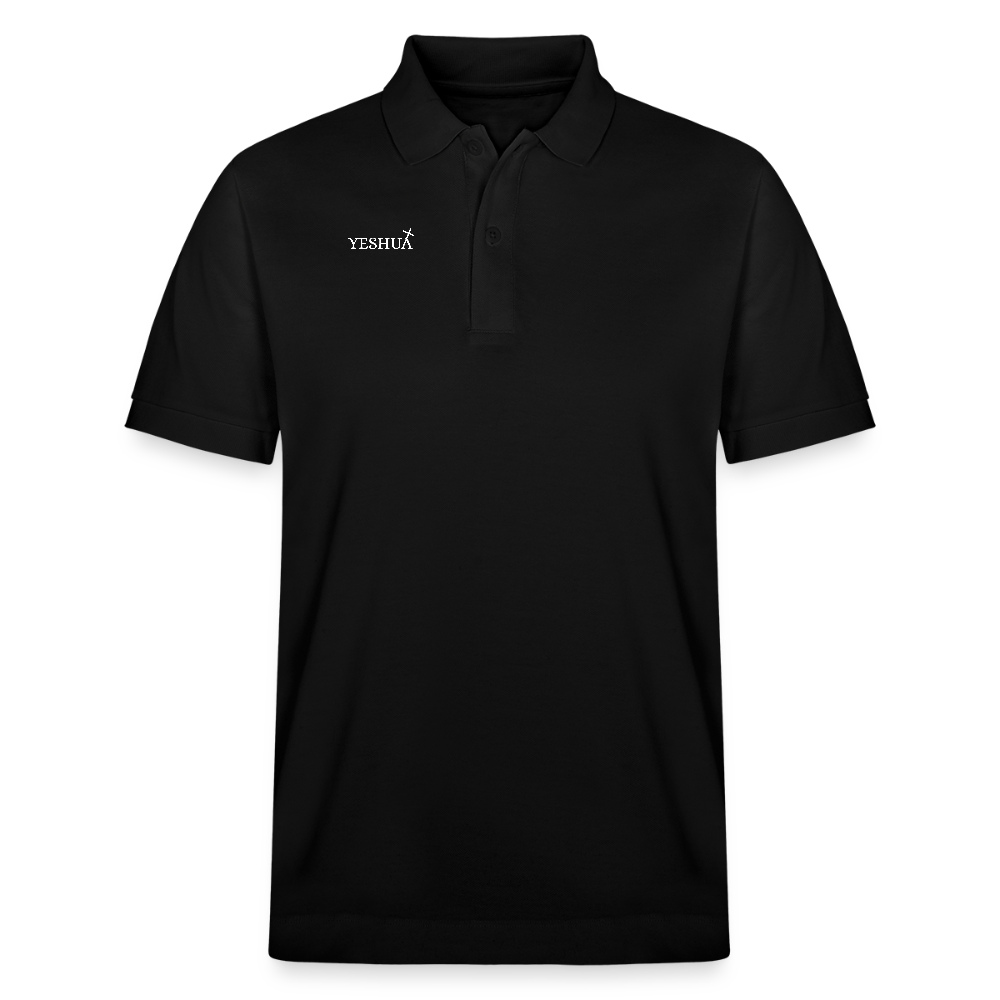 Unisex Organic Polo Shirt - black
