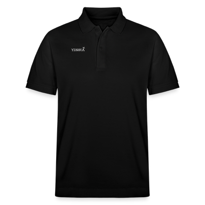 Unisex Organic Polo Shirt - black