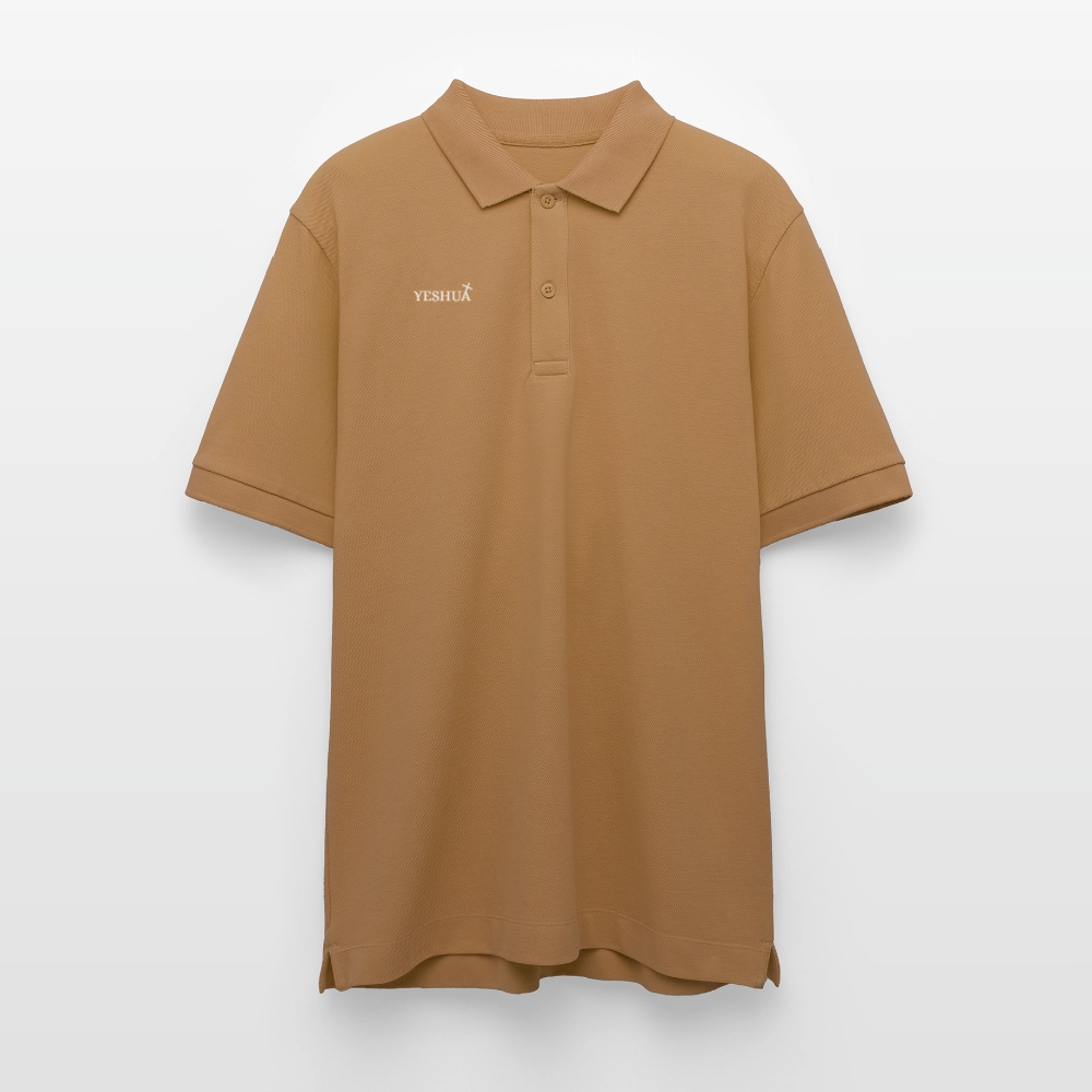 Unisex Organic Polo Shirt - latte