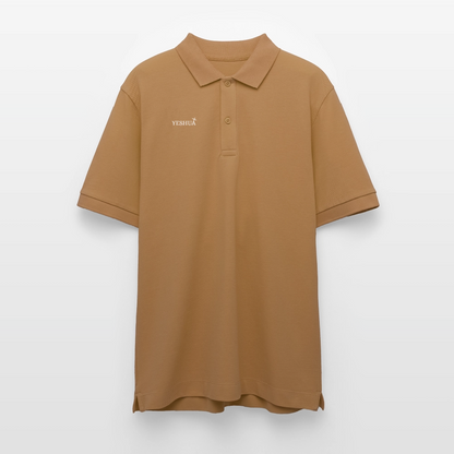 Unisex Organic Polo Shirt - latte