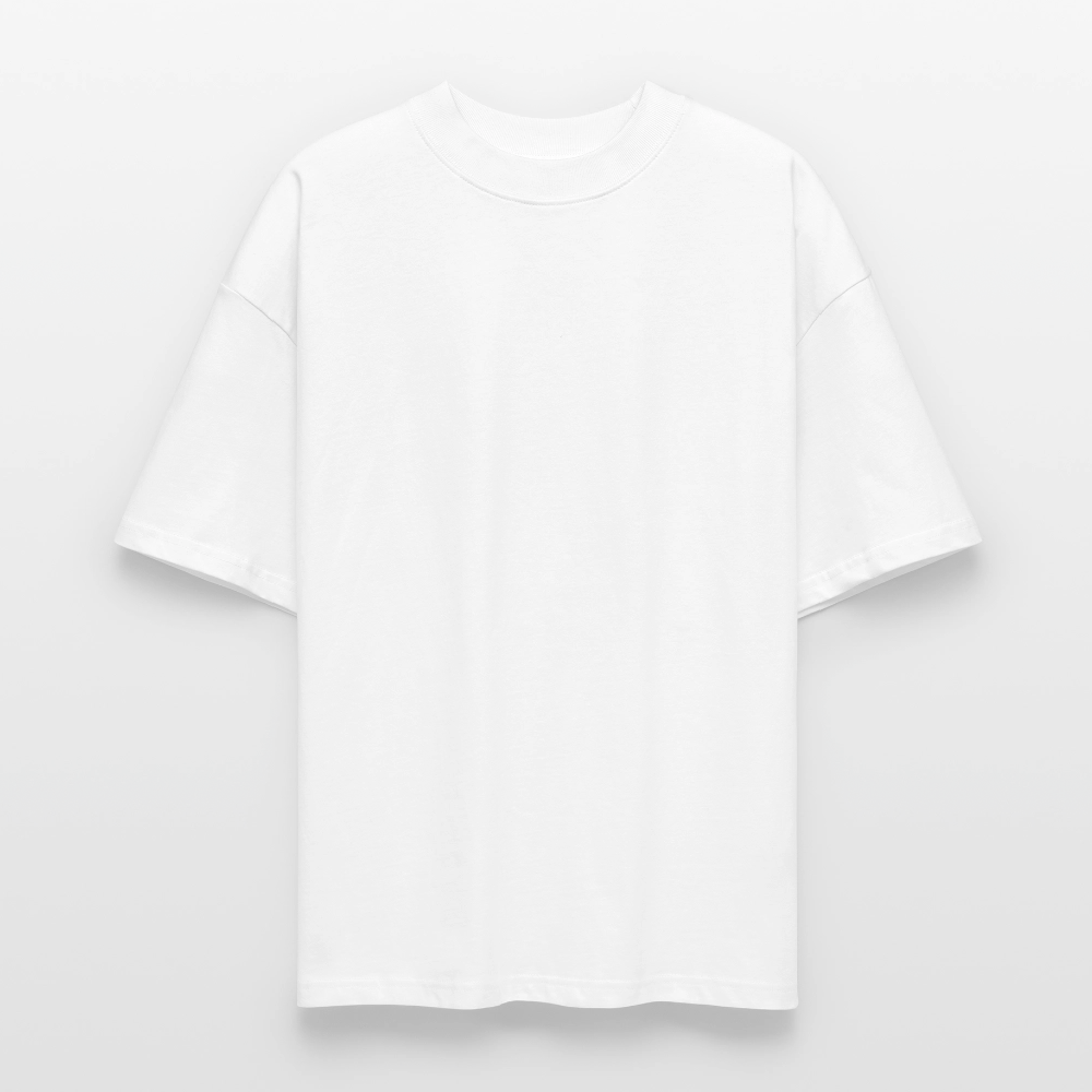 Oversized Unisex Organic T-shirt - white