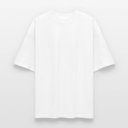 Oversized Unisex Organic T-shirt - white
