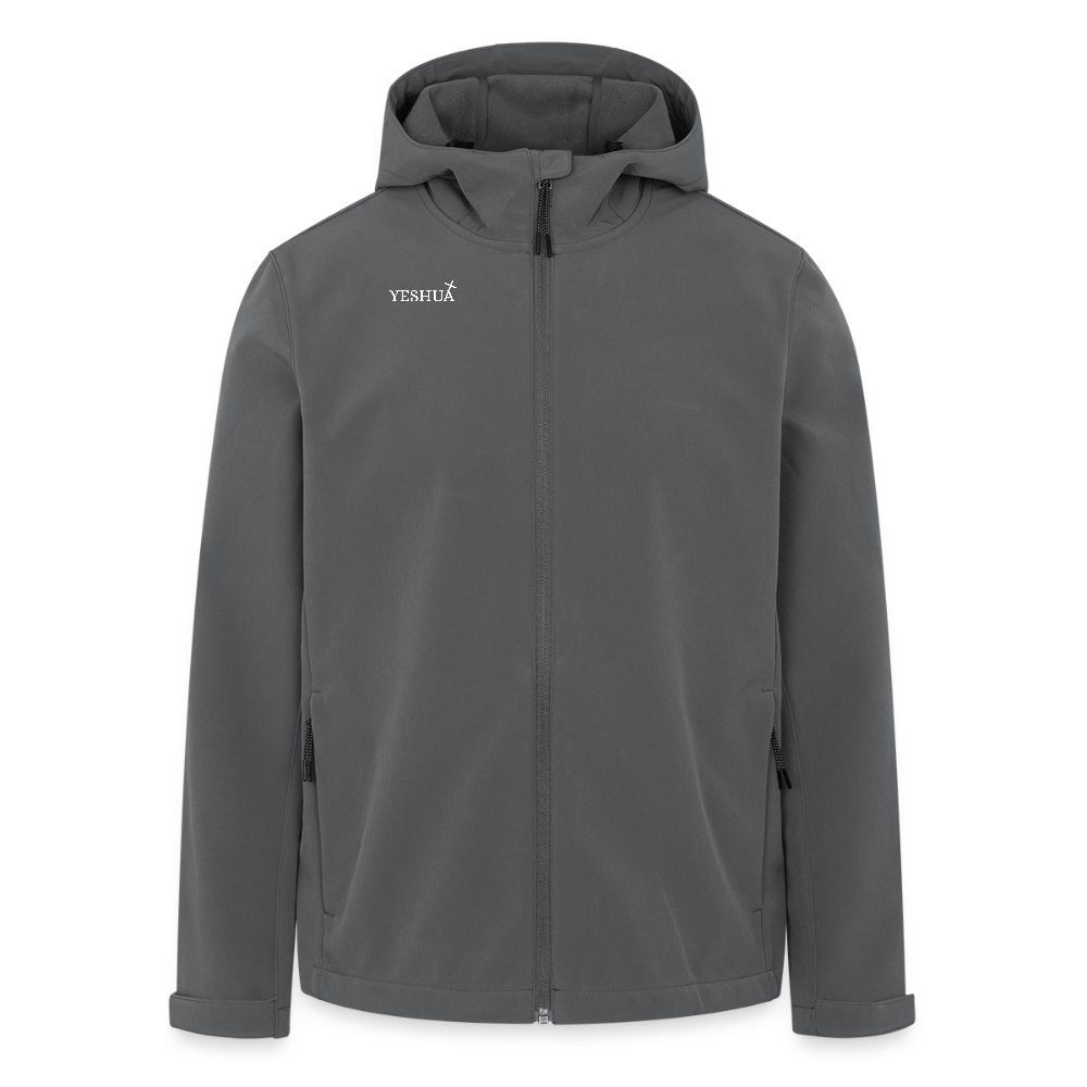 Men's Recycled Softshell Jacket - anthracite