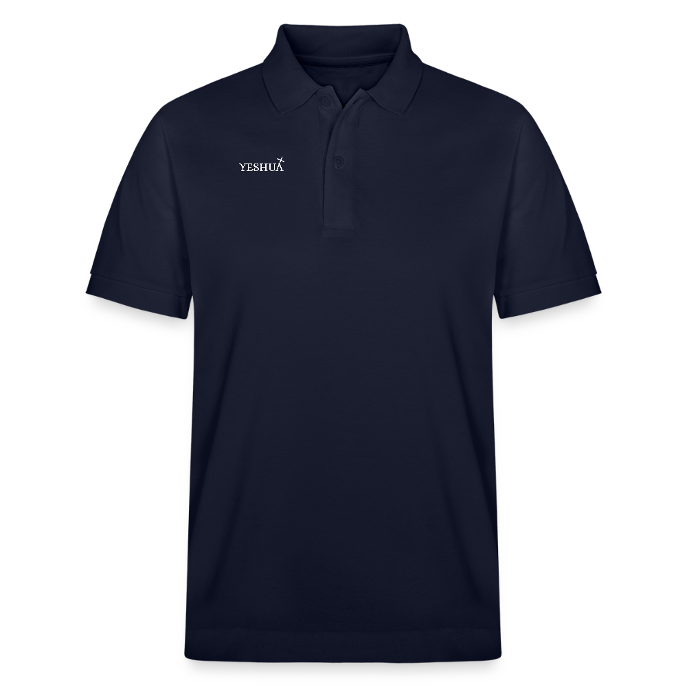 Unisex Organic Polo Shirt - navy