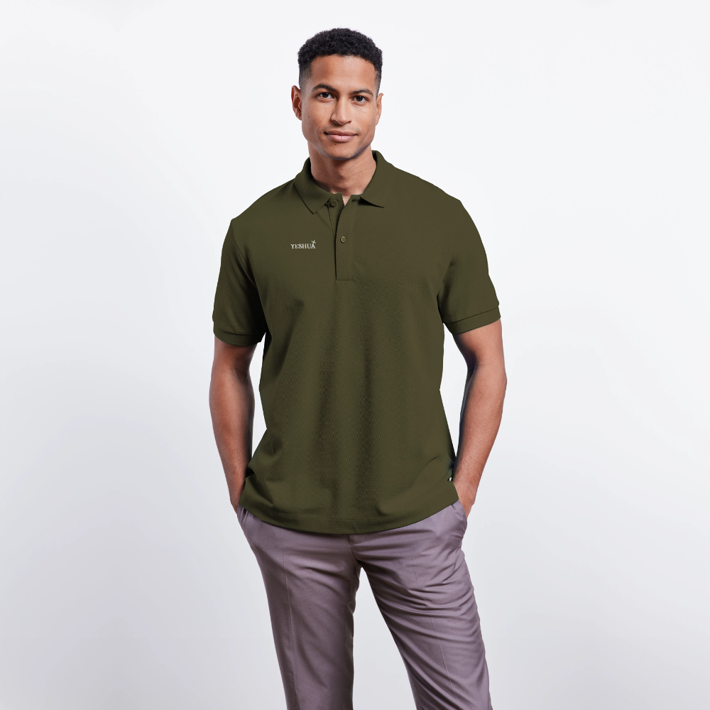Unisex Organic Polo Shirt - khaki