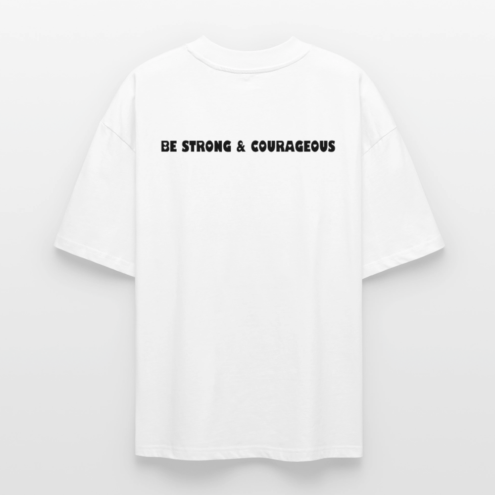 Oversized Unisex Organic T-shirt - white