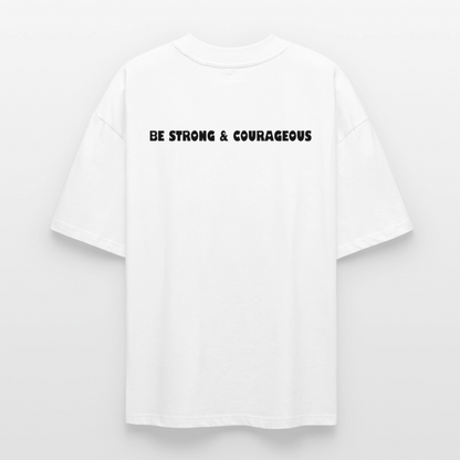 Oversized Unisex Organic T-shirt - white