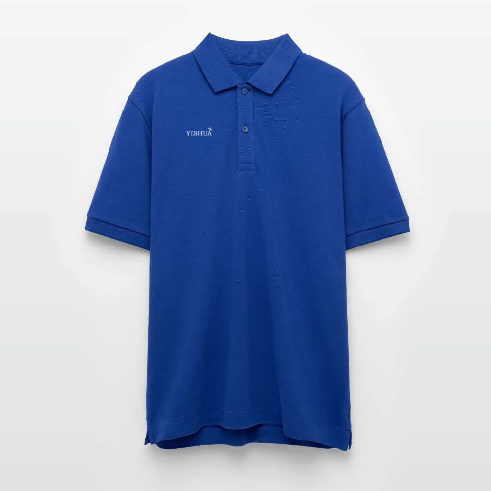 Unisex Organic Polo Shirt - majorelle blue