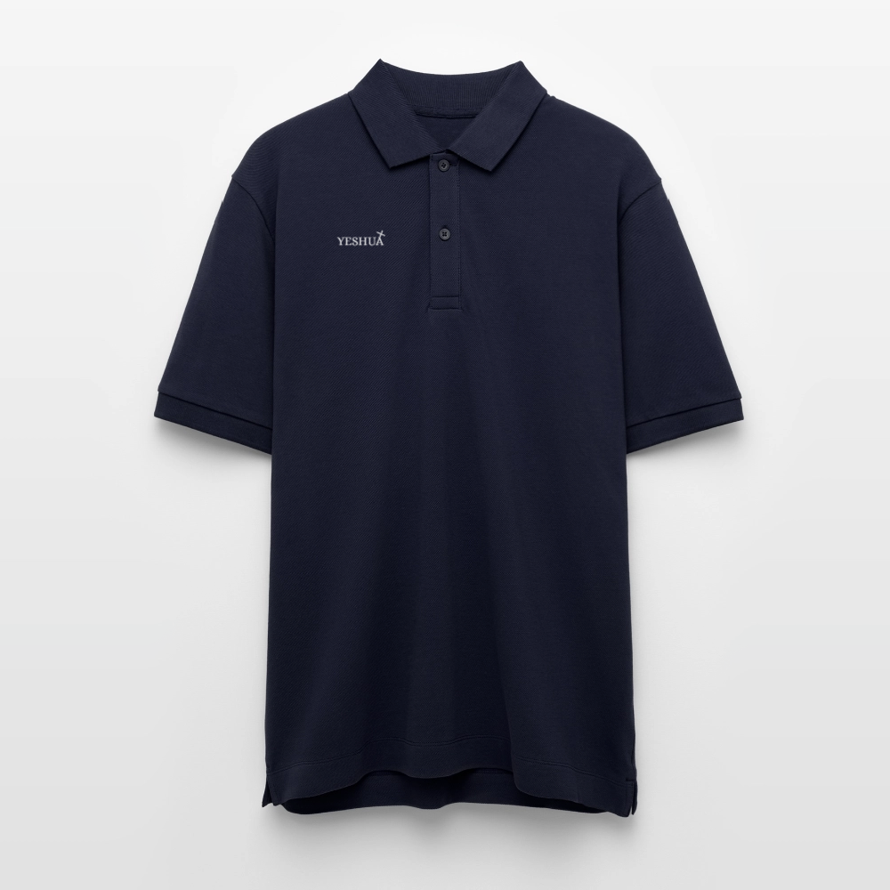 Unisex Organic Polo Shirt - navy
