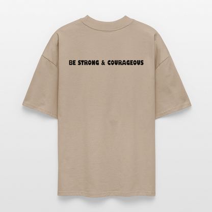 Oversized Unisex Organic T-shirt - stone