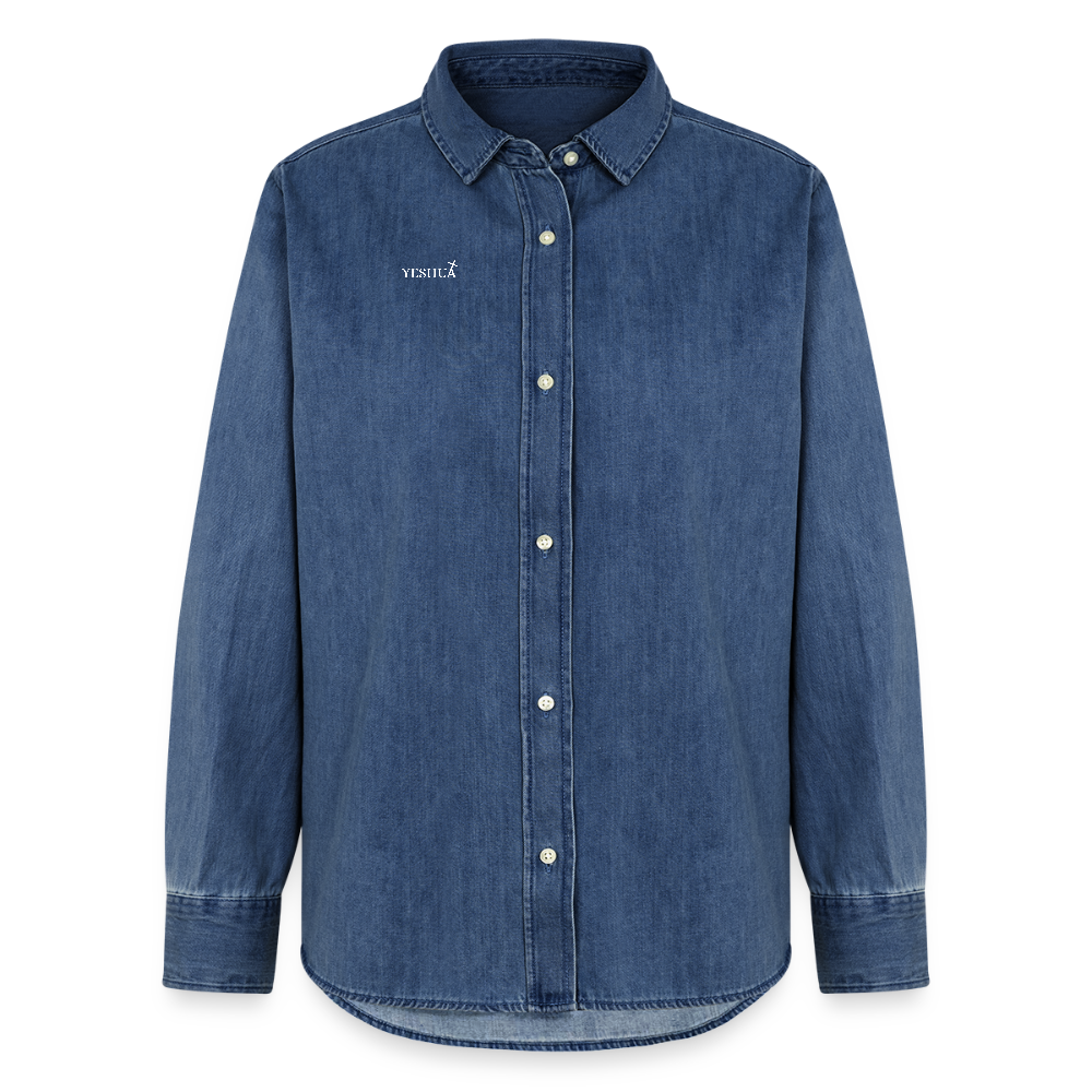 Women’s Denim Shirt - mid washy 