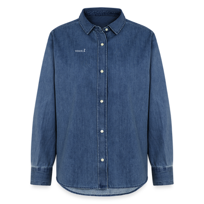 Women’s Denim Shirt - mid washy 