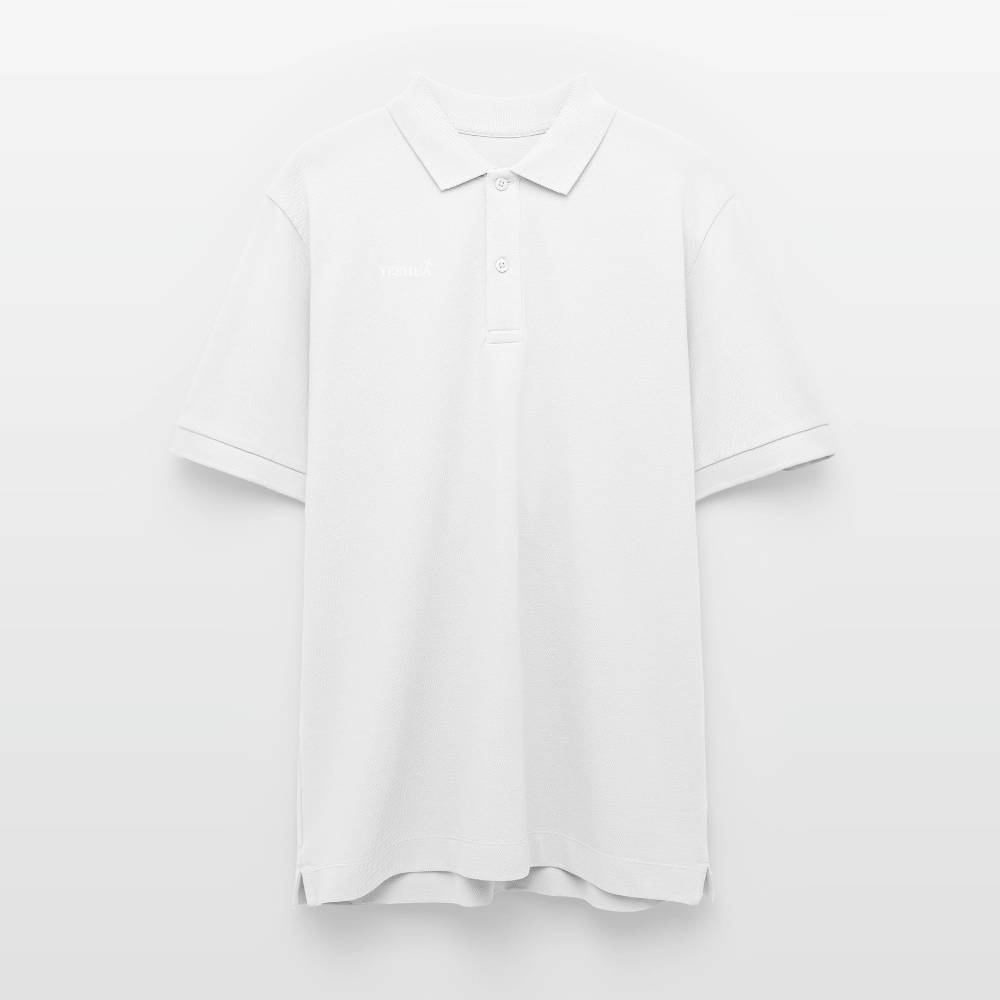 Unisex Organic Polo Shirt - white
