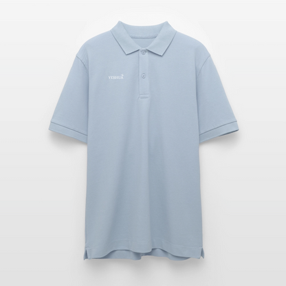 Unisex Organic Polo Shirt - sky blue