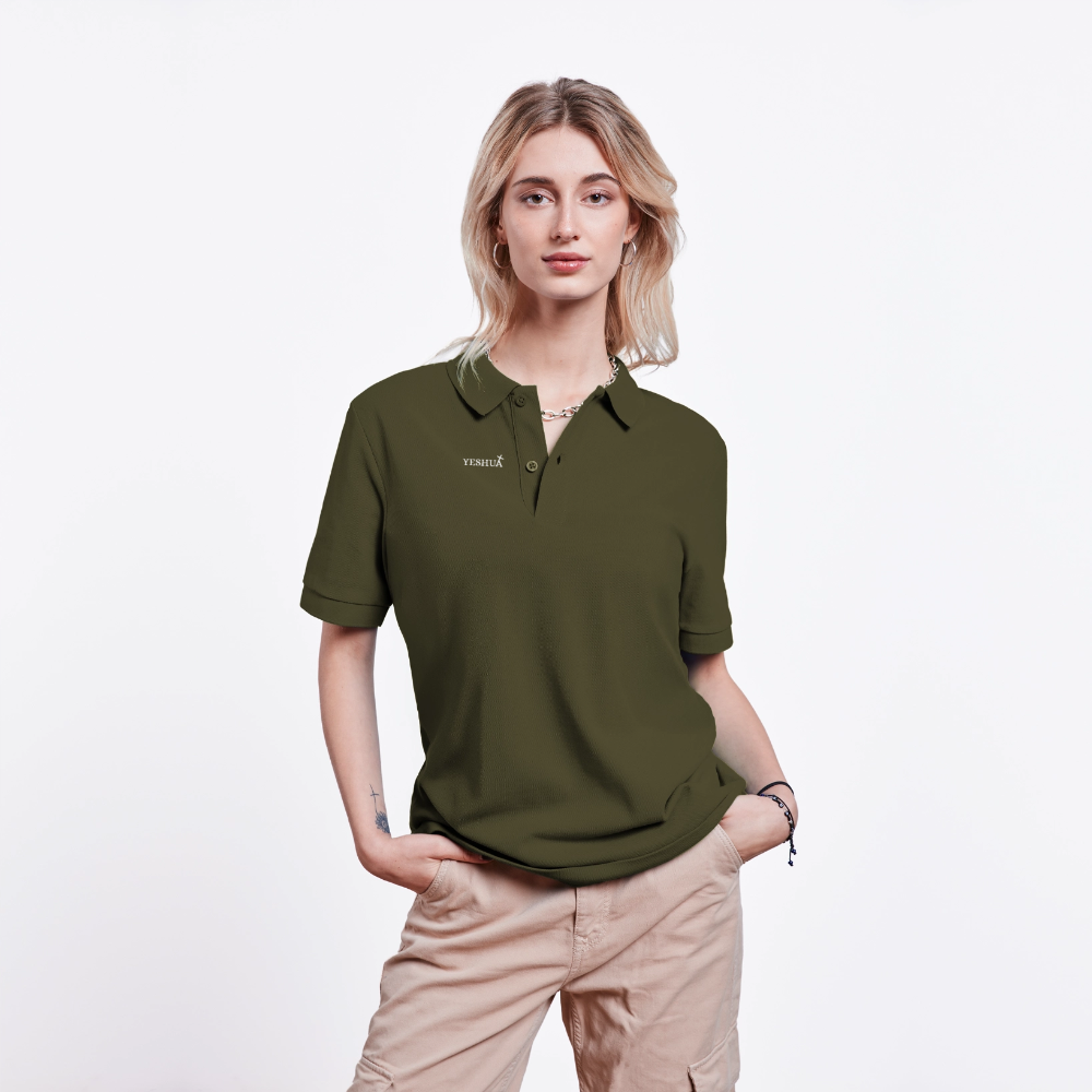 Unisex Organic Polo Shirt - khaki
