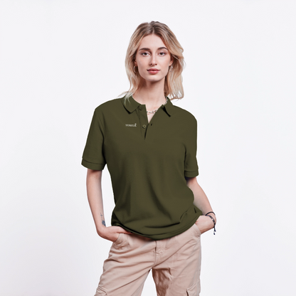 Unisex Organic Polo Shirt - khaki