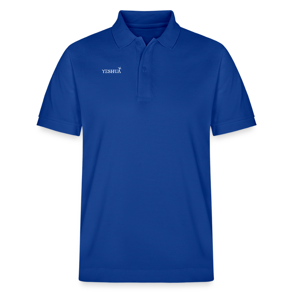Unisex Organic Polo Shirt - majorelle blue