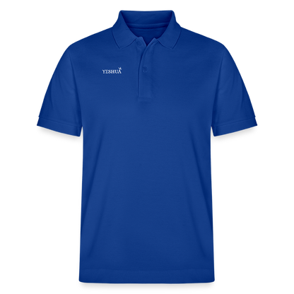 Unisex Organic Polo Shirt - majorelle blue