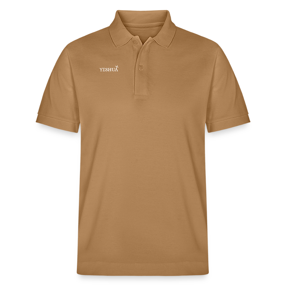 Unisex Organic Polo Shirt - latte