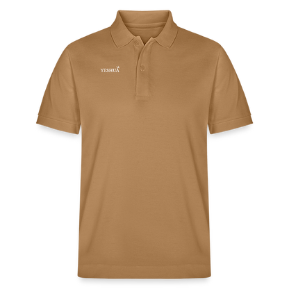 Unisex Organic Polo Shirt - latte