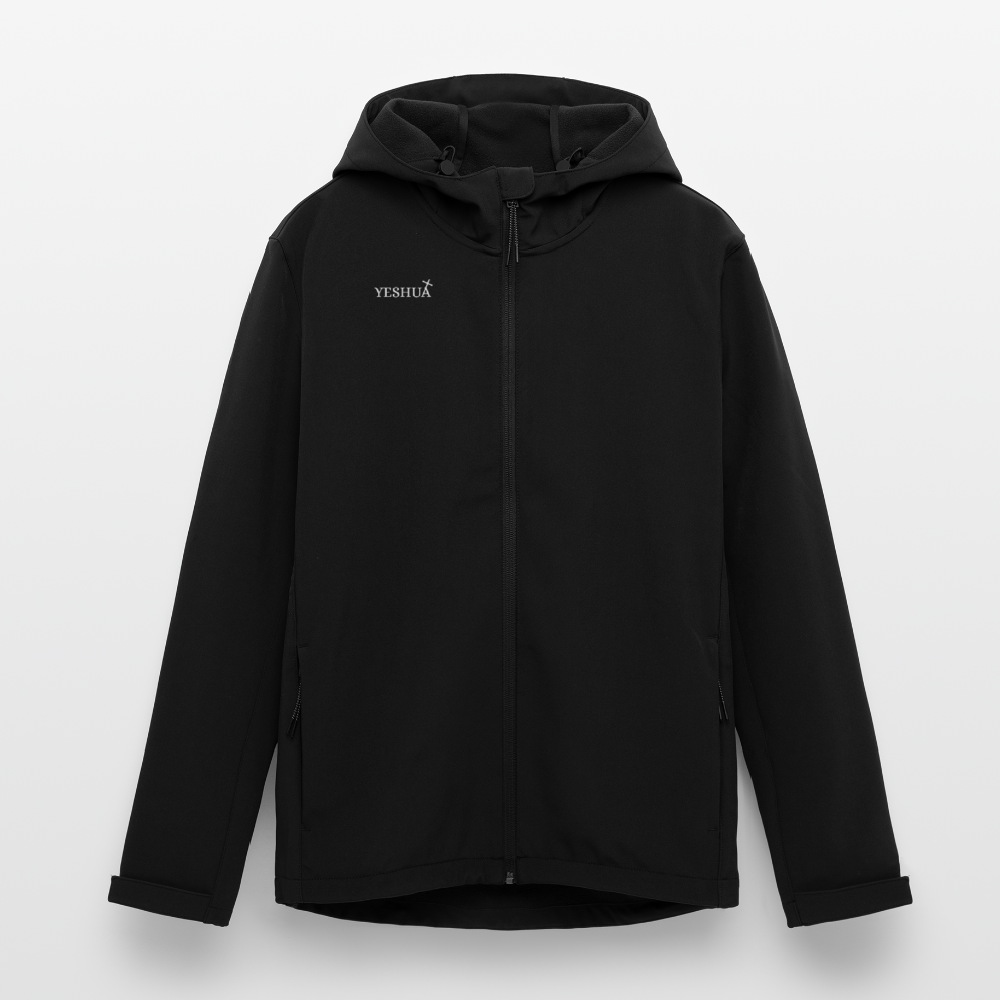 Men's Recycled Softshell Jacket - black