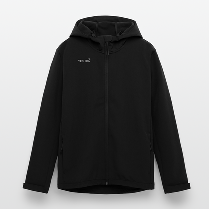 Men's Recycled Softshell Jacket - black