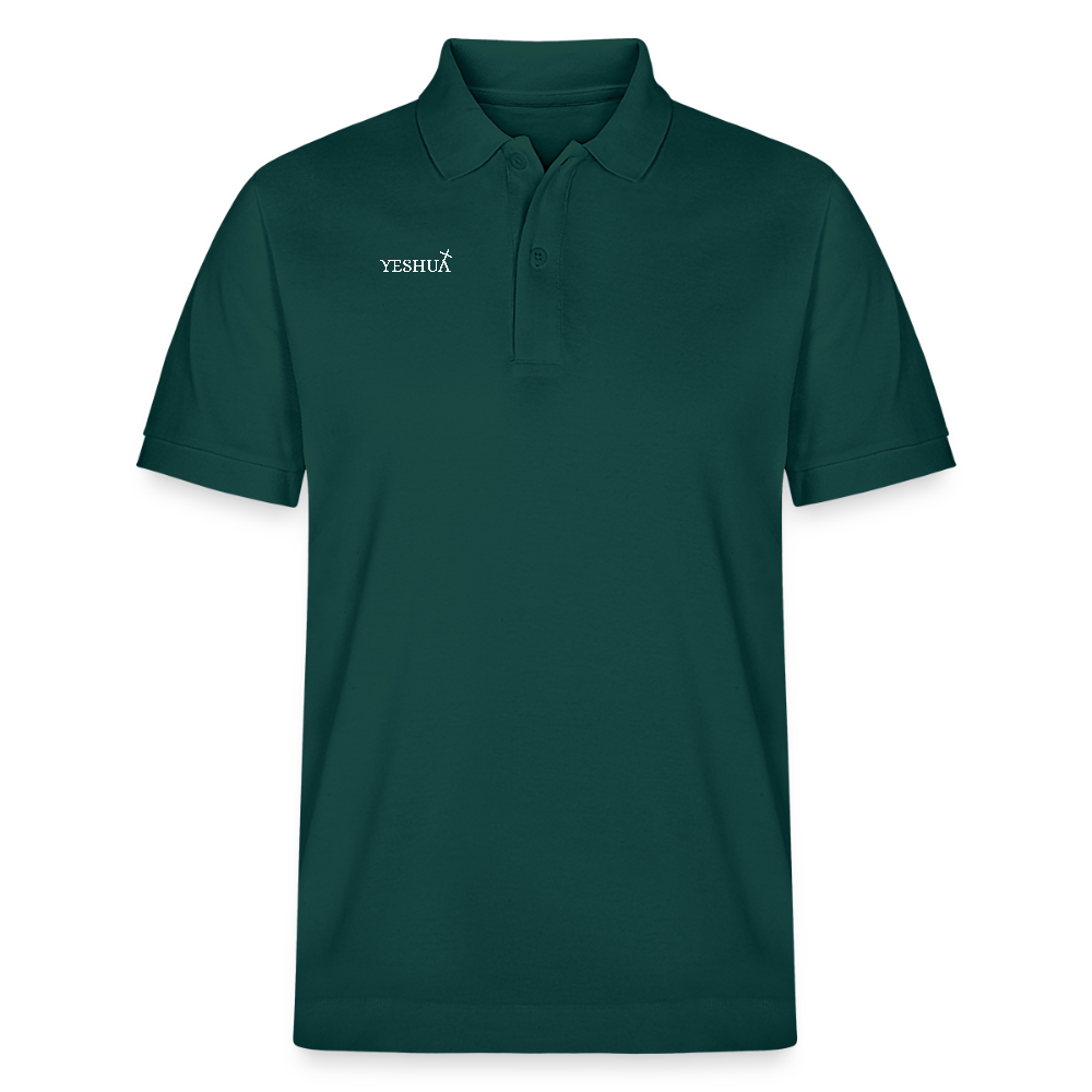 Unisex Organic Polo Shirt - glazed green